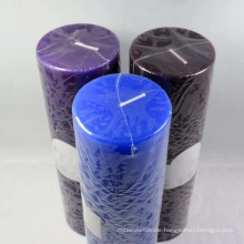 Wholesale Wax Pillar 3X4 Candles for Wedding Decoration Made in China